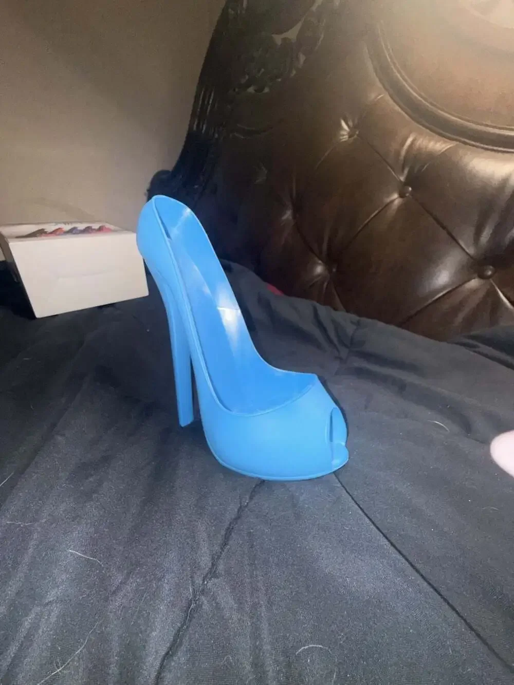 Royale Cinderella Shoe Hair Straightener and Curling Iron Holder Baby Blue